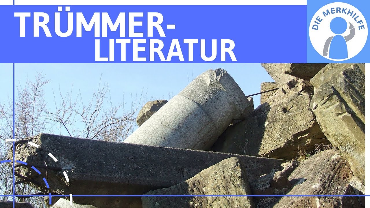 Literatur der Nachkriegszeit / Trümmerliteratur - Literaturepoche einfach erklärt - Merkmale