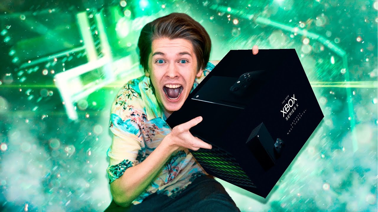 РАСПАКОВКА XBOX SERIES X (XBOX SCARLETT)