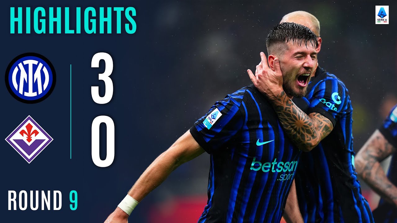 INTER-FIORENTINA 3-0 | HIGHLIGHTS | &Ccedil;alhanoğlu and Sučić seal Inter hat-trick  | SERIE A 2025/26
