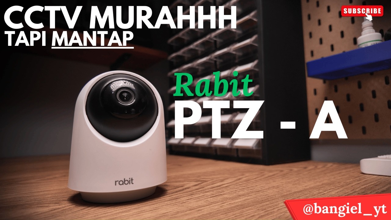CCTV Rabit PTZ A SMART IP CAMERA.. MURAH TAPI GAK MURAHAN... @rabitsmarthome  #review