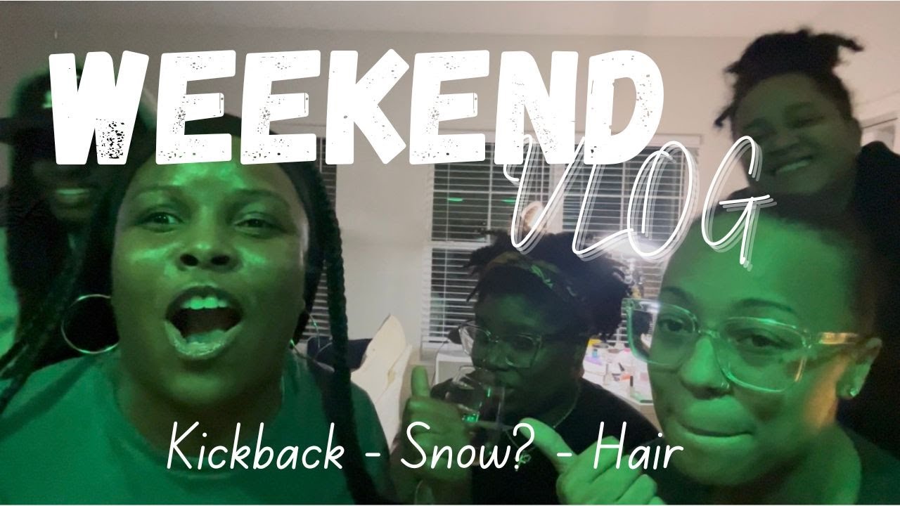 Unexpected fun.. they called for snow again.. the braids are out