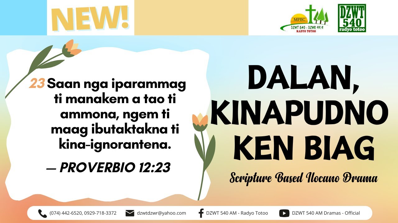 Dalan, Kinapudno ken Biag - October 22, 2025 #DZWTDramasOfficial