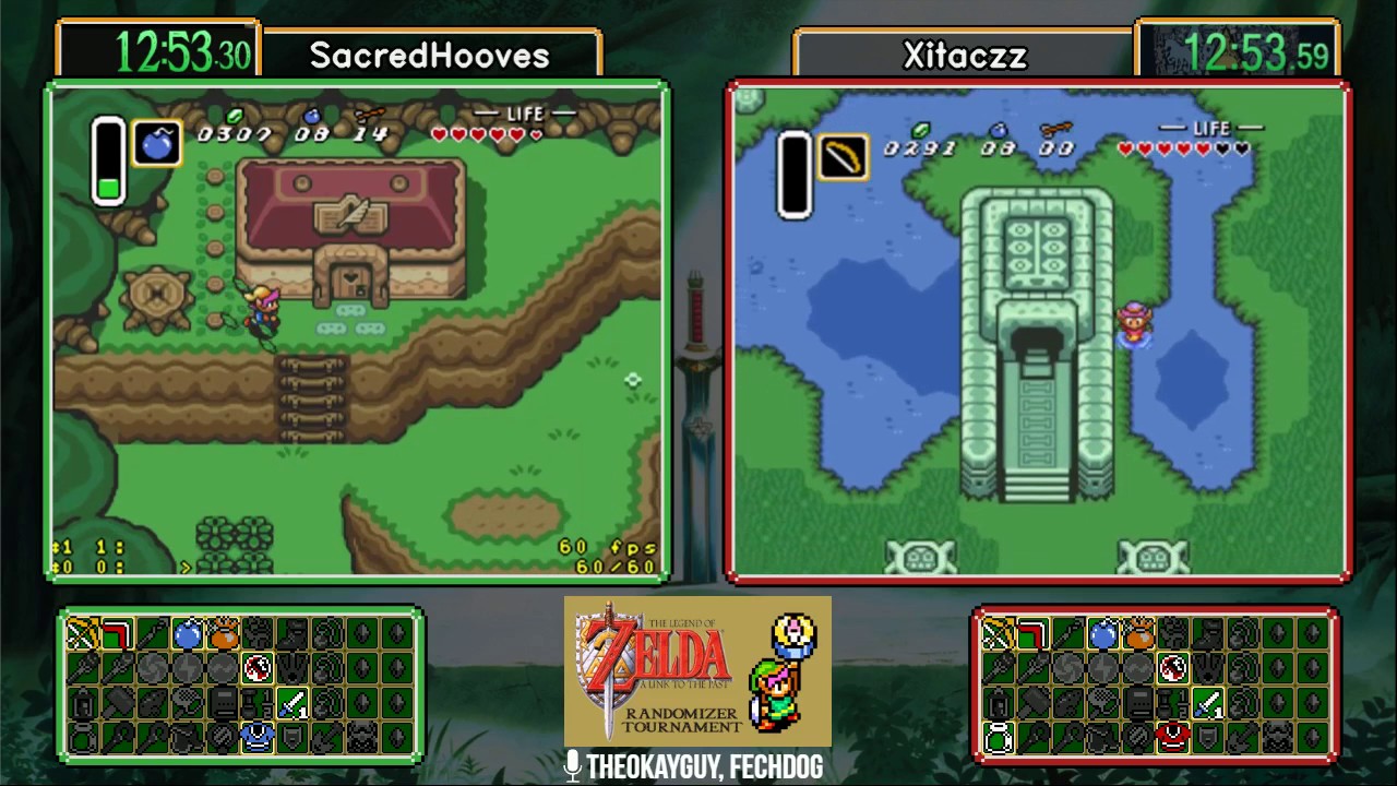 SacredHooves vs Xitaczz. ALTTP Randomizer Tournament 2017