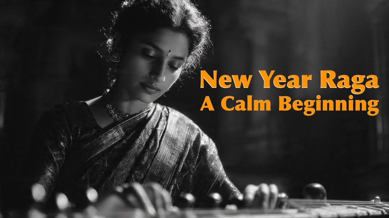 New Year Raga | Soulful Indian Classical Music for Peace & Reflection | A Clam Beginning
