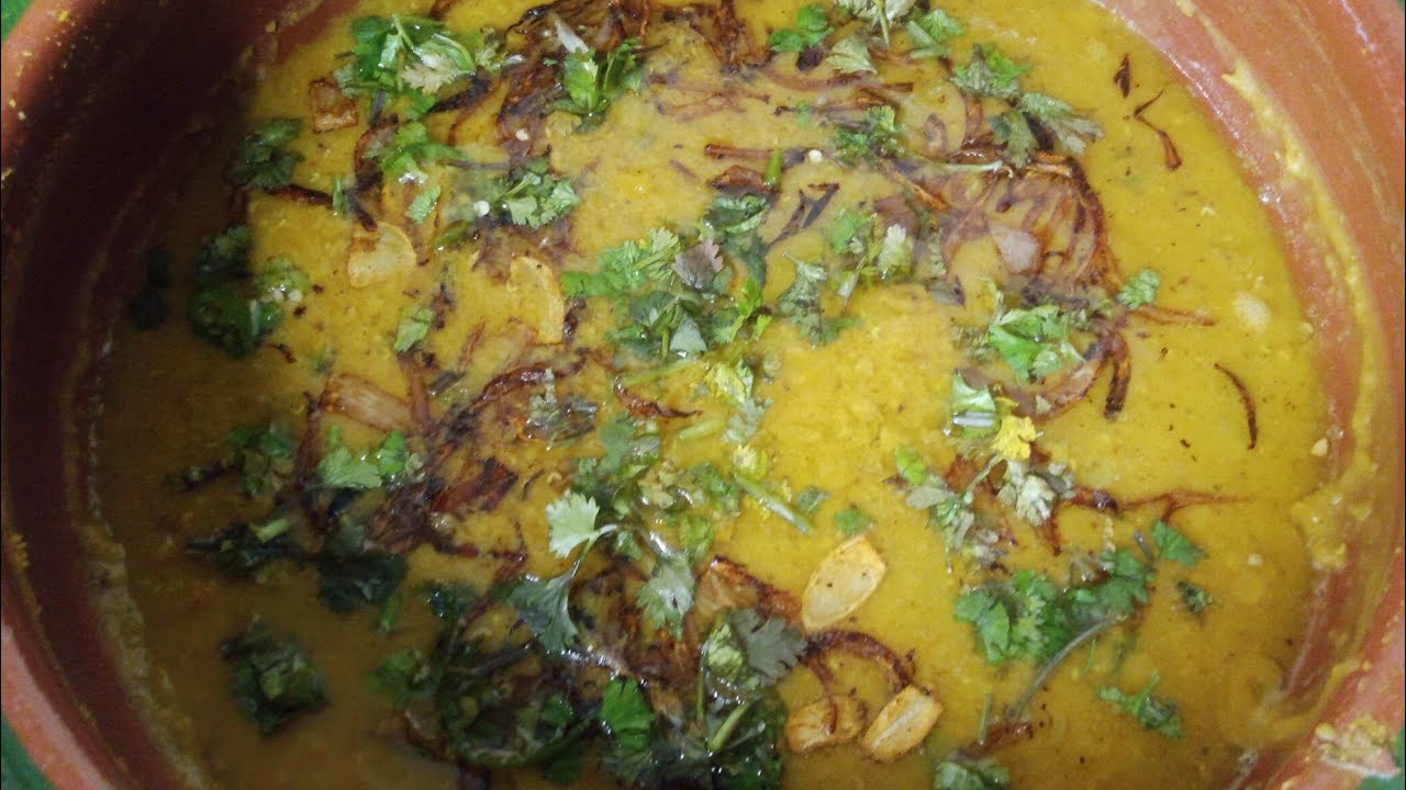 Haleem style masoor ki dal recipe ll 🍲 easy and tasty😋