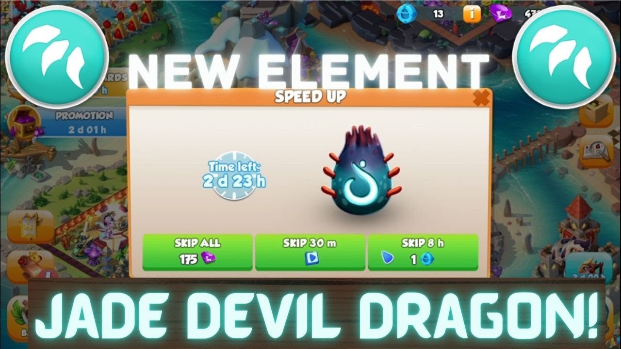 Unlock Jade Devil Dragon | New Element 