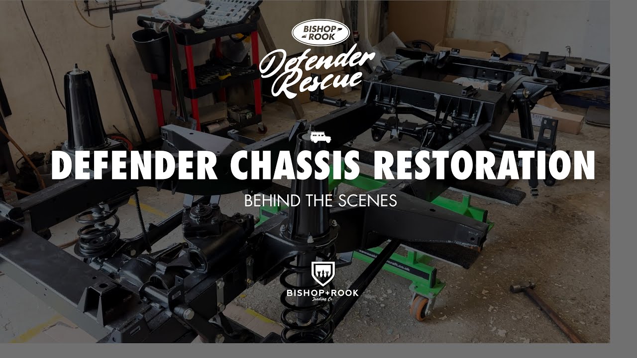 Land Rover Defender Chassis Restoration - Bishop+Rook's Defender Rescue