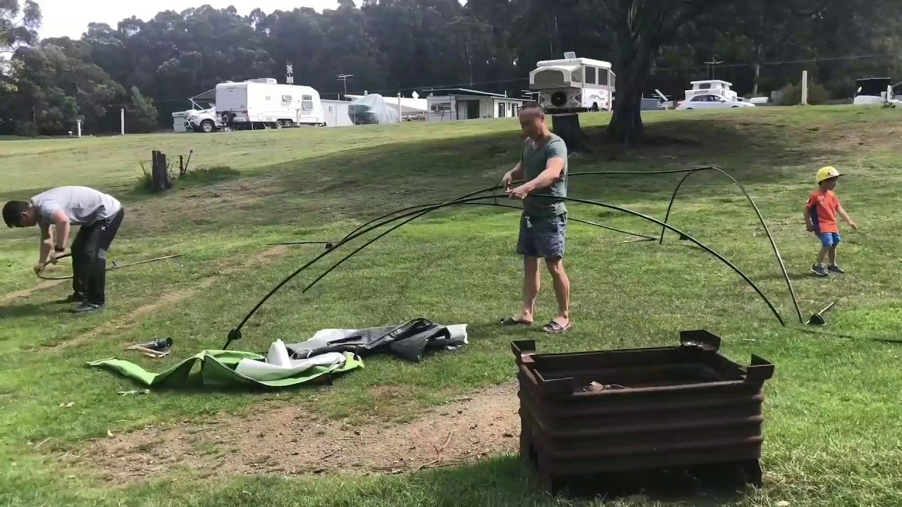 Coleman Event Shelter Real Time Setup Delux