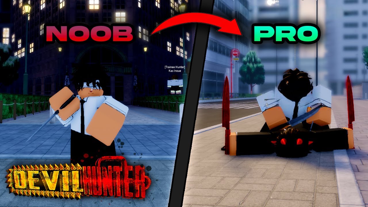 Охотник на демонов: Как стать ПРО-охотником на демонов (Человек-бензопила Roblox)