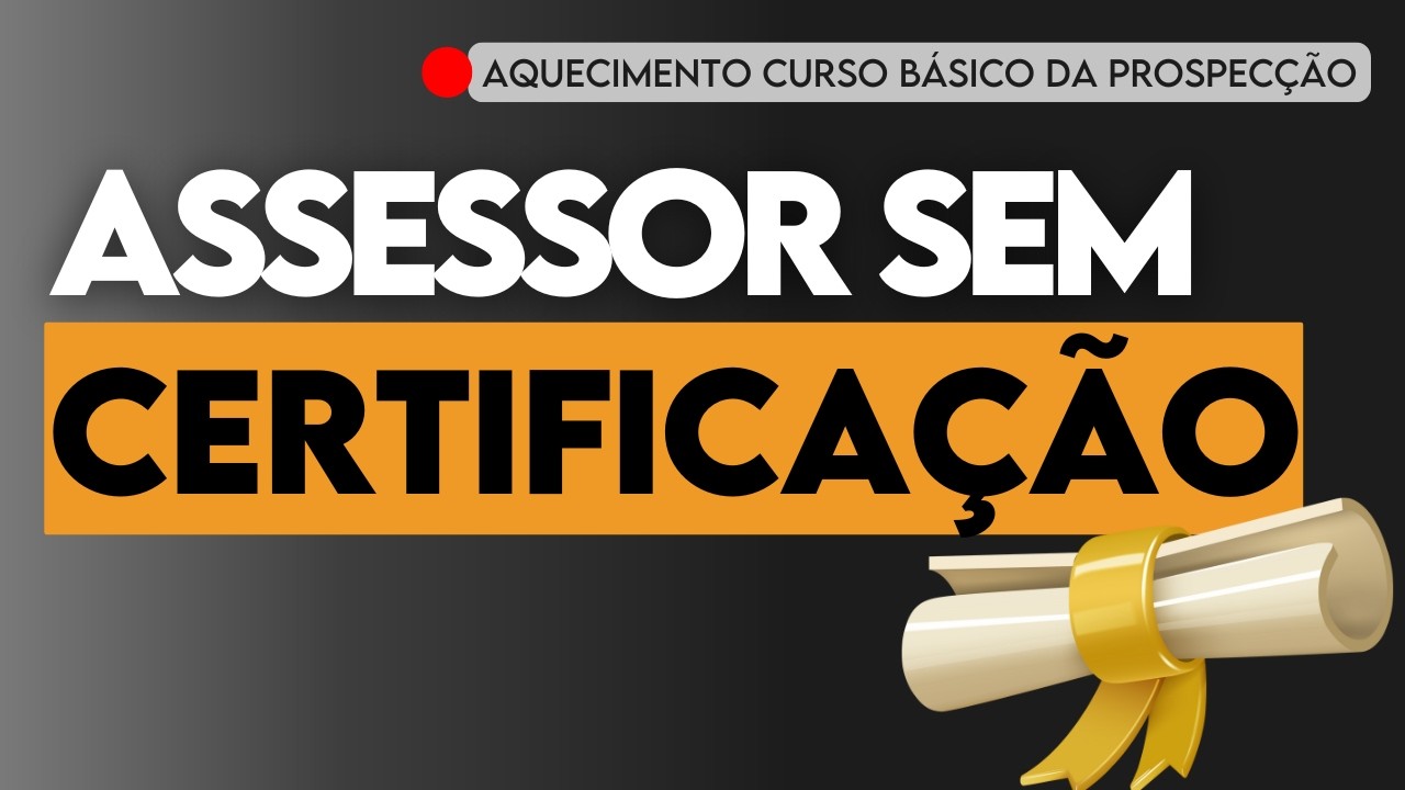 Trabalhando de Assessor sem certificação