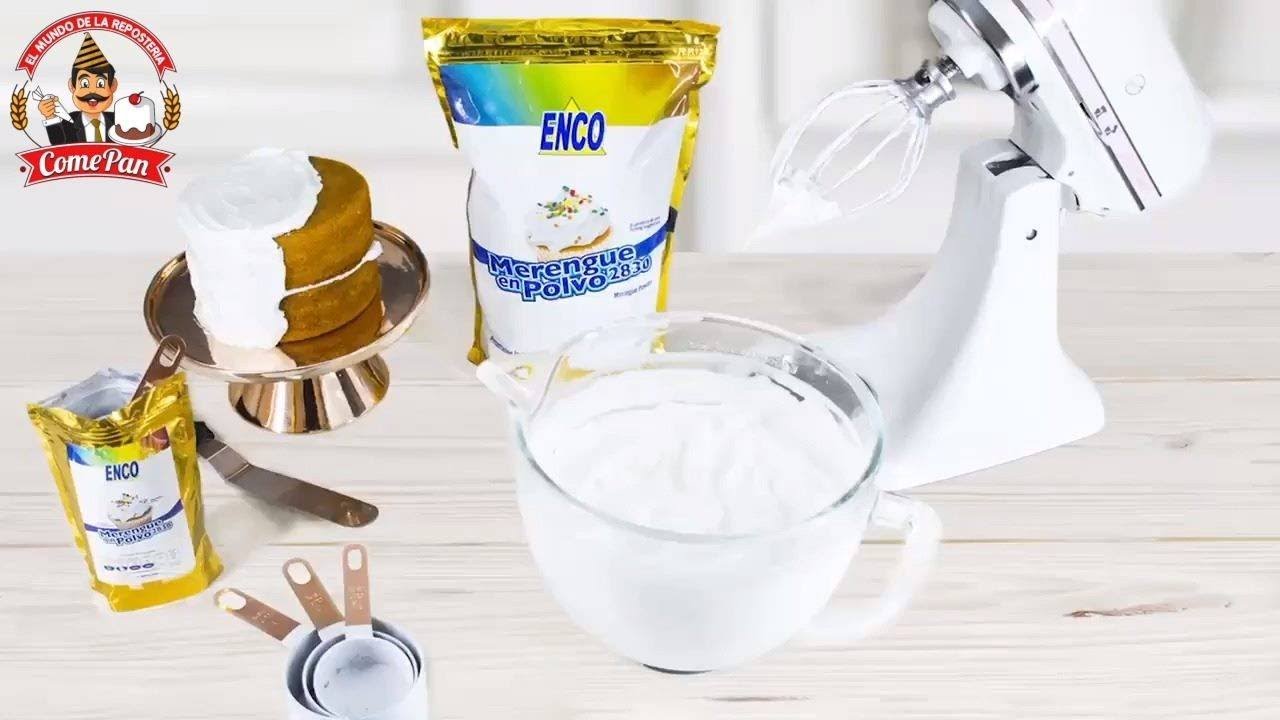 Como prepar MERENGUE EN POLVO