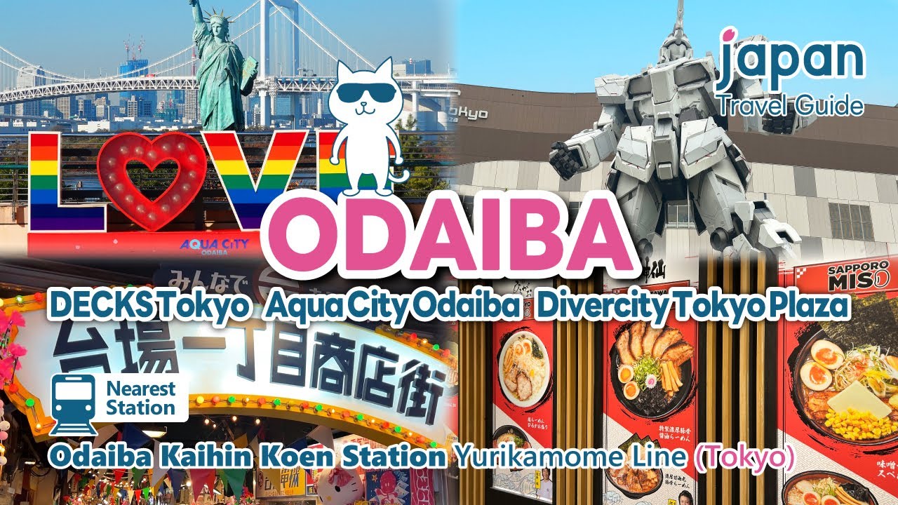 【ODAIBA／Tokyo】Waterfront in the heart of the city with a resort-like atmosphere.｜Japan Travel Guide