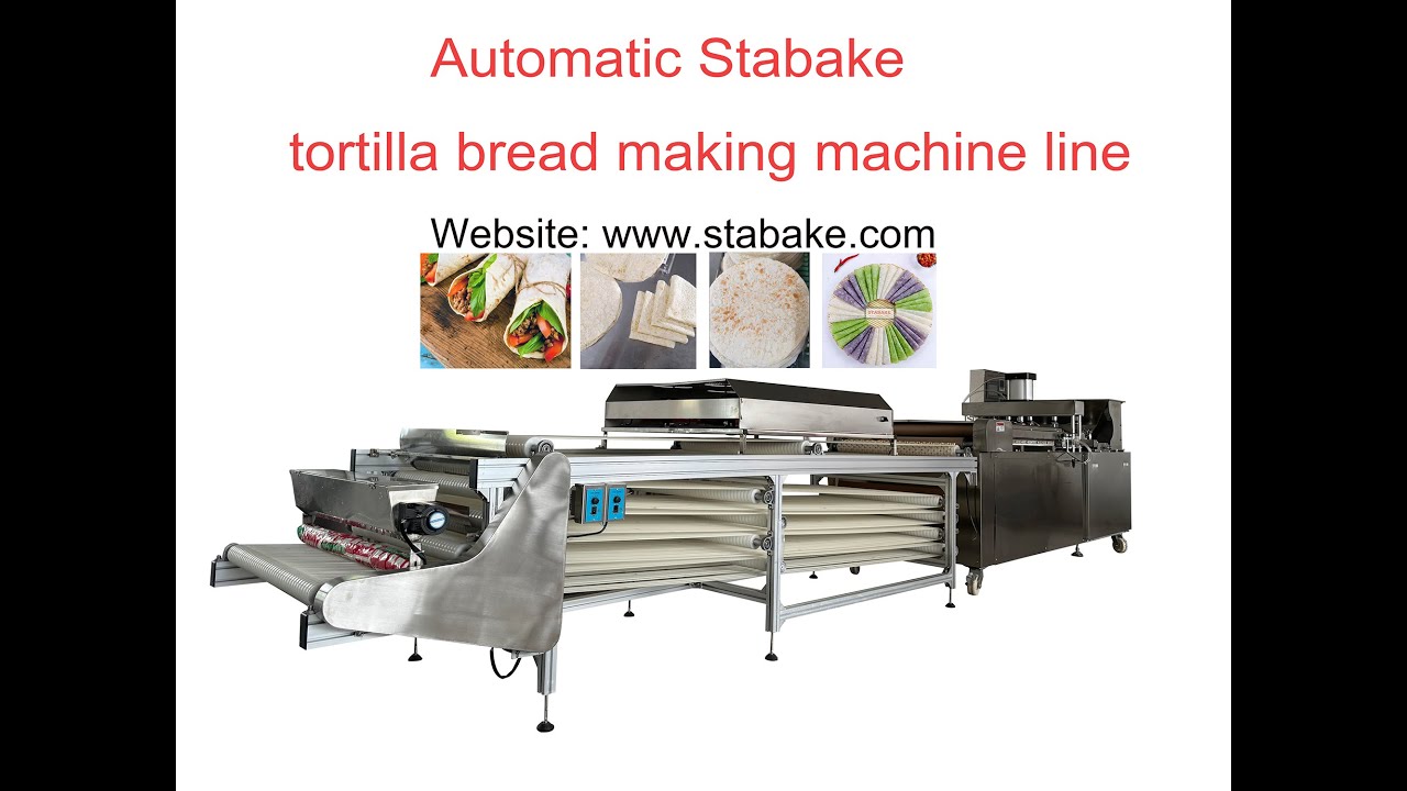 Automatic Stabake Tortilla Bread Making Machine Line
