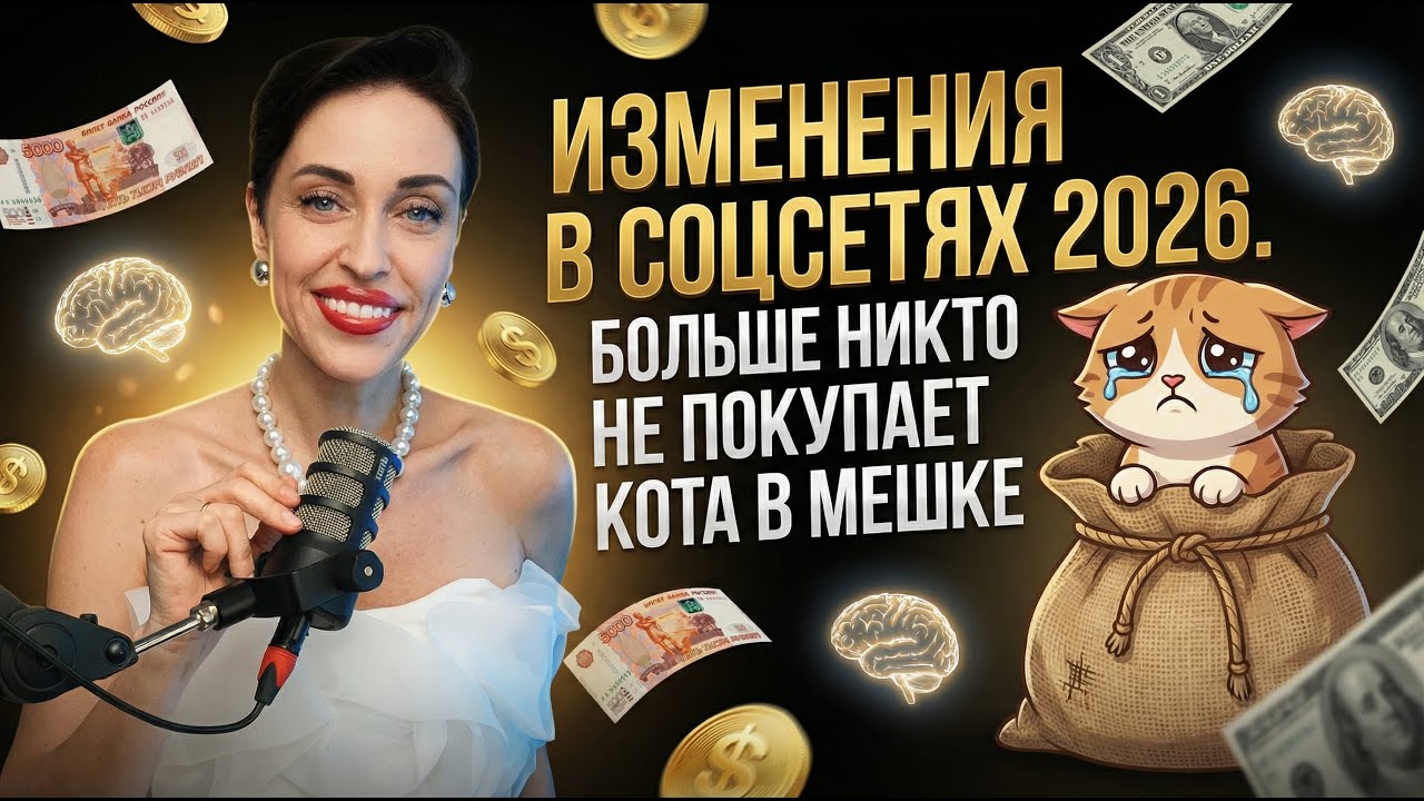 СОЦСЕТИ В 2026 ИЗМЕНИЛИСЬ. БОЛЬШЕ НИКТО НЕ ПОКУПАЕТ КОТА В МЕШКЕ!