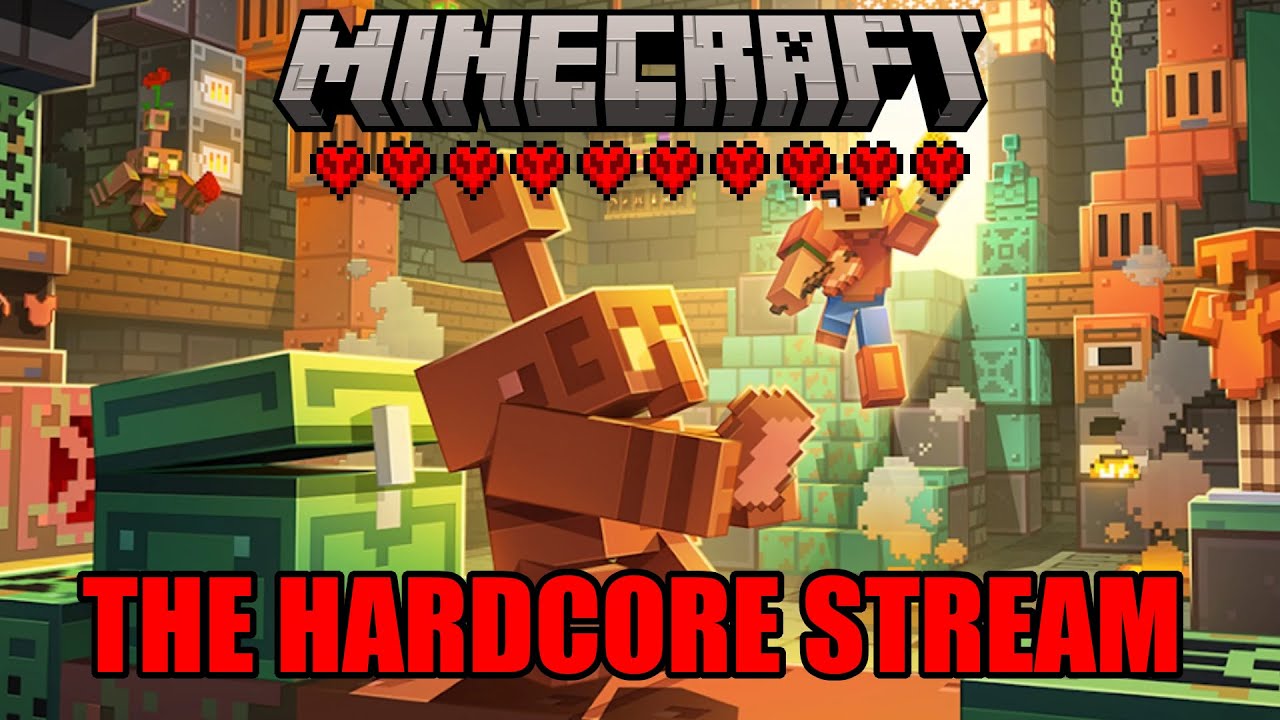 Minecraft Hardcore Stream: World 2-17