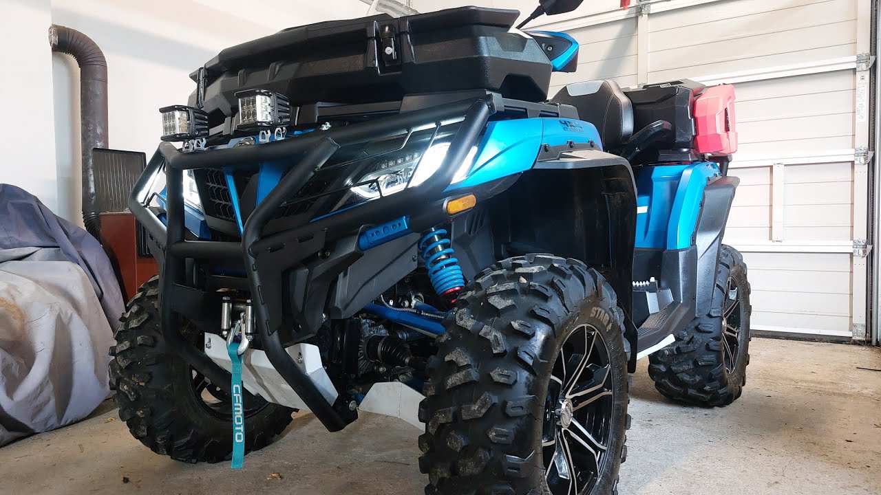 Cf moto cforce 1000 x1000 gladiator sound exhaust vyfuk cfmoto