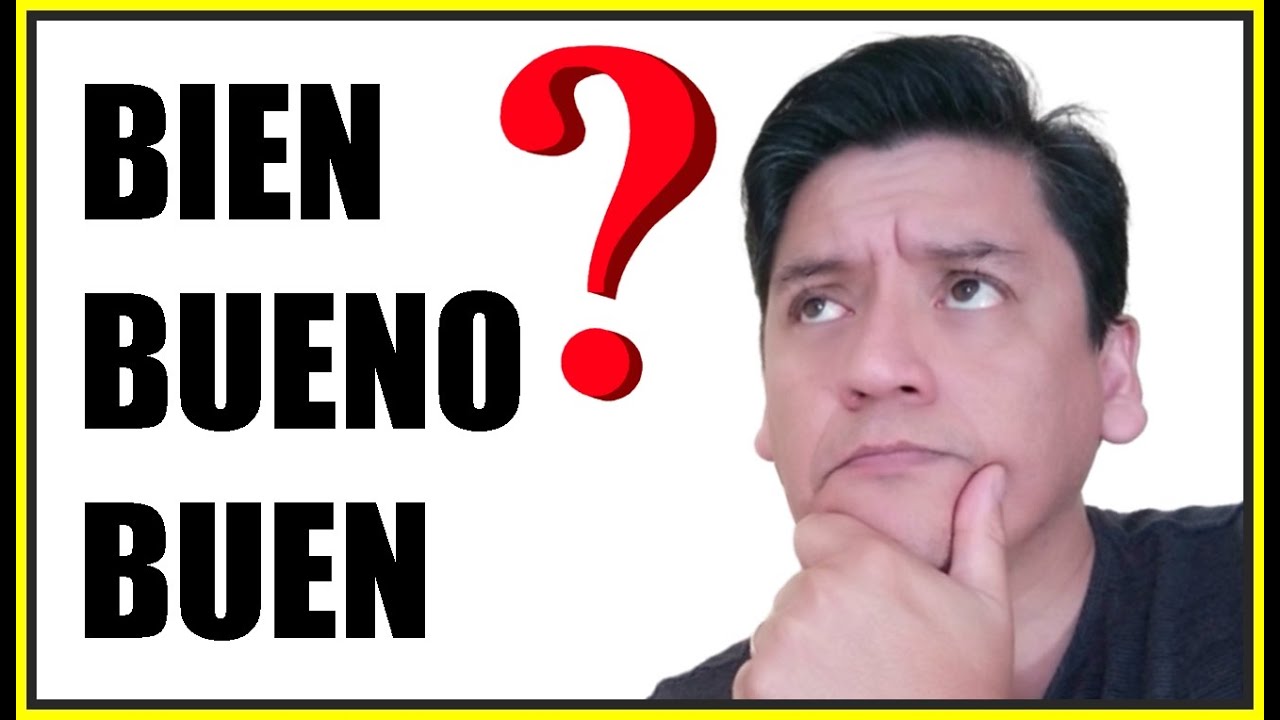 🔴🔵 QUAL A DIFERENÇA?  BUENO, BUEN e BIEN | Espanhol Definitivo | Fale Espanhol