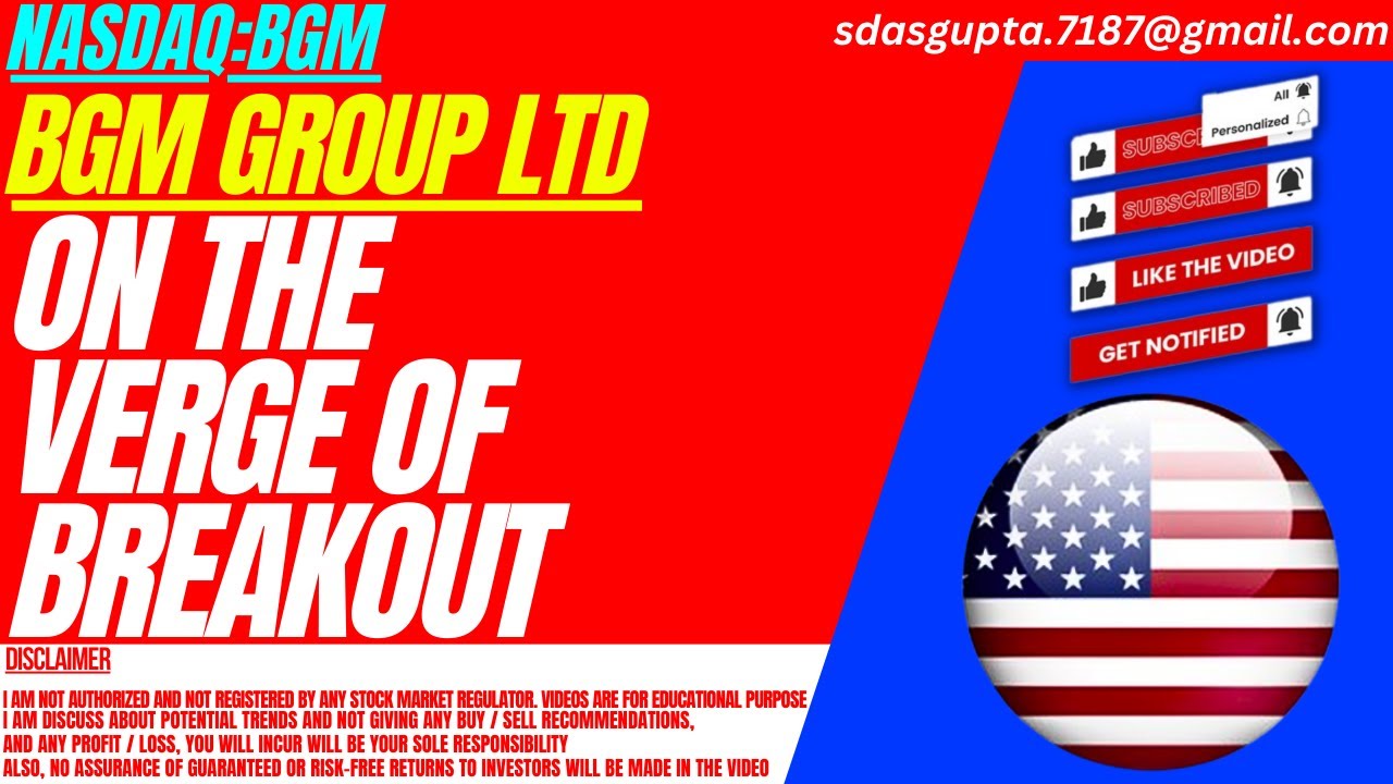 ON THE VERGE OF BREAKOUT : BGM STOCK ANALYSIS | BGM GROUP LTD STOCK
