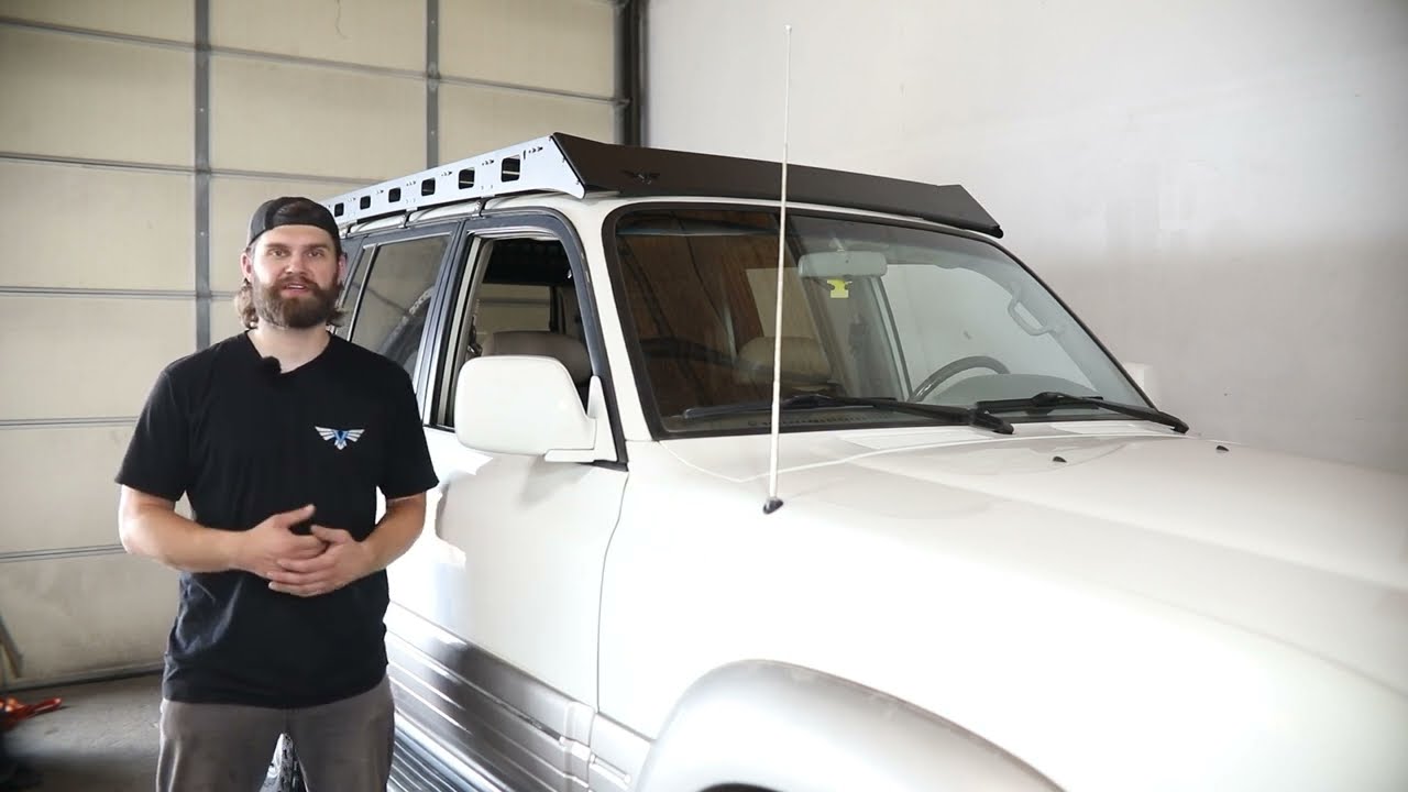 80 Series Land Cruiser Roof Rack Install