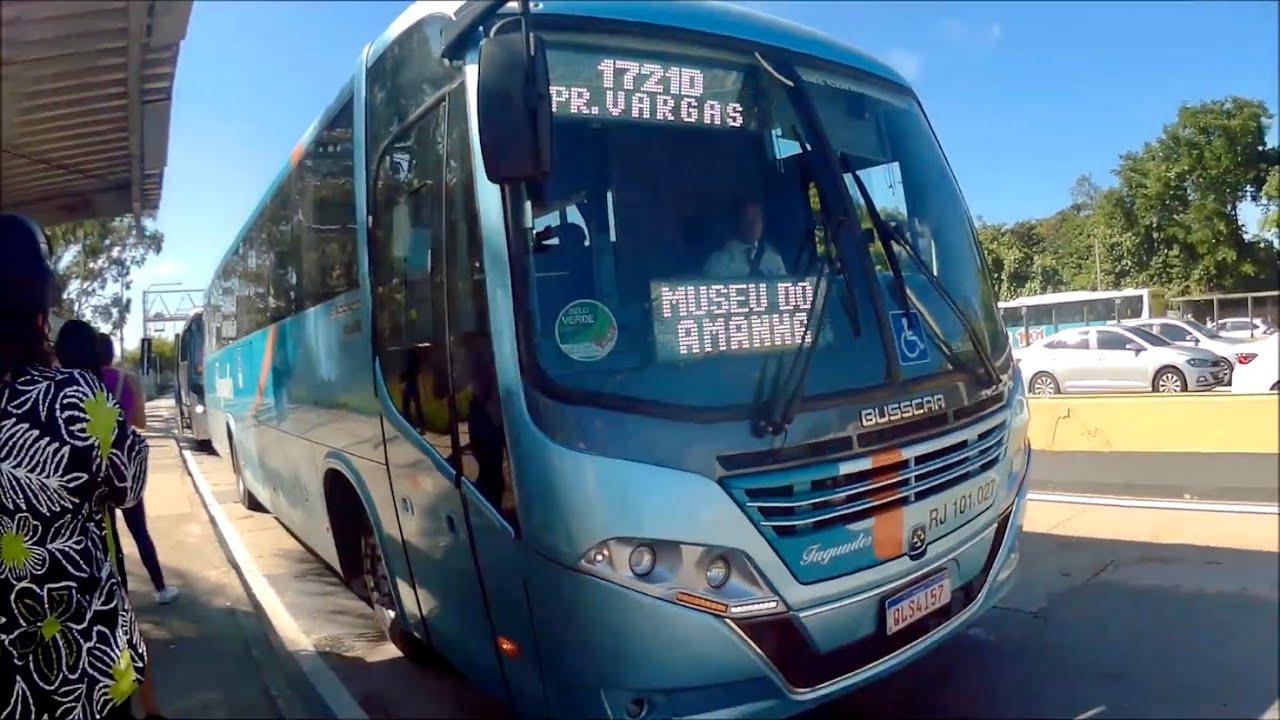 Linha 1721D | No Busscar El Bus da Fagundes, de Alcântara ao Mocanguê
