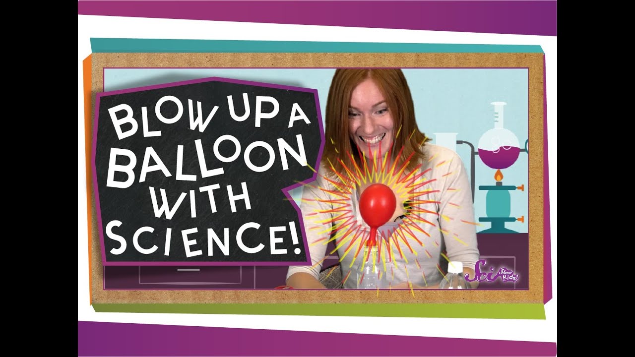 Blow Up A Balloon With Science! #sciencegoals