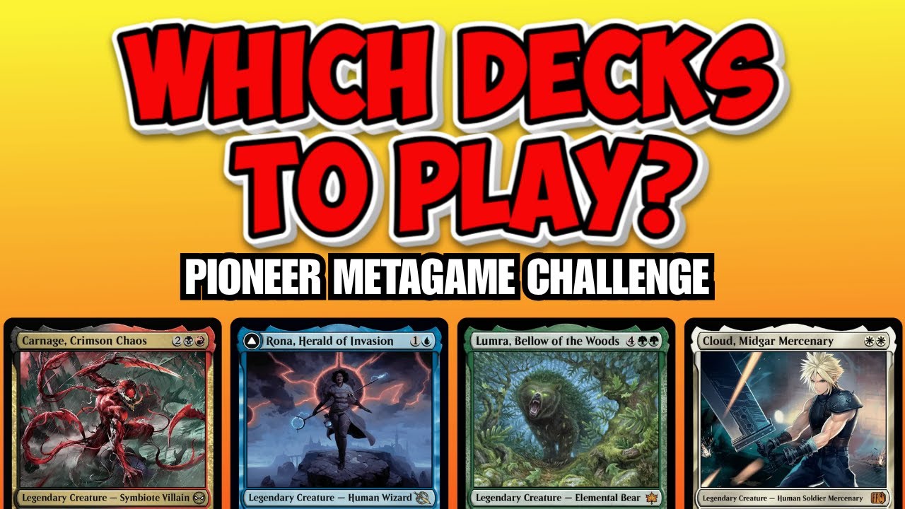 Лучшие колоды пионера в MTG Arena ПРЯМО СЕЙЧАС! (Руководство по испытаниям Metagame)