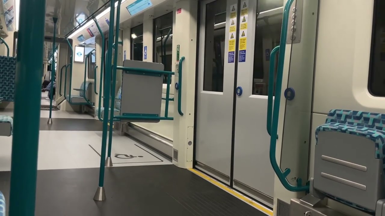 Journey onboard DLR B23 Unit 209 | King George V - Woolwich Arsenal