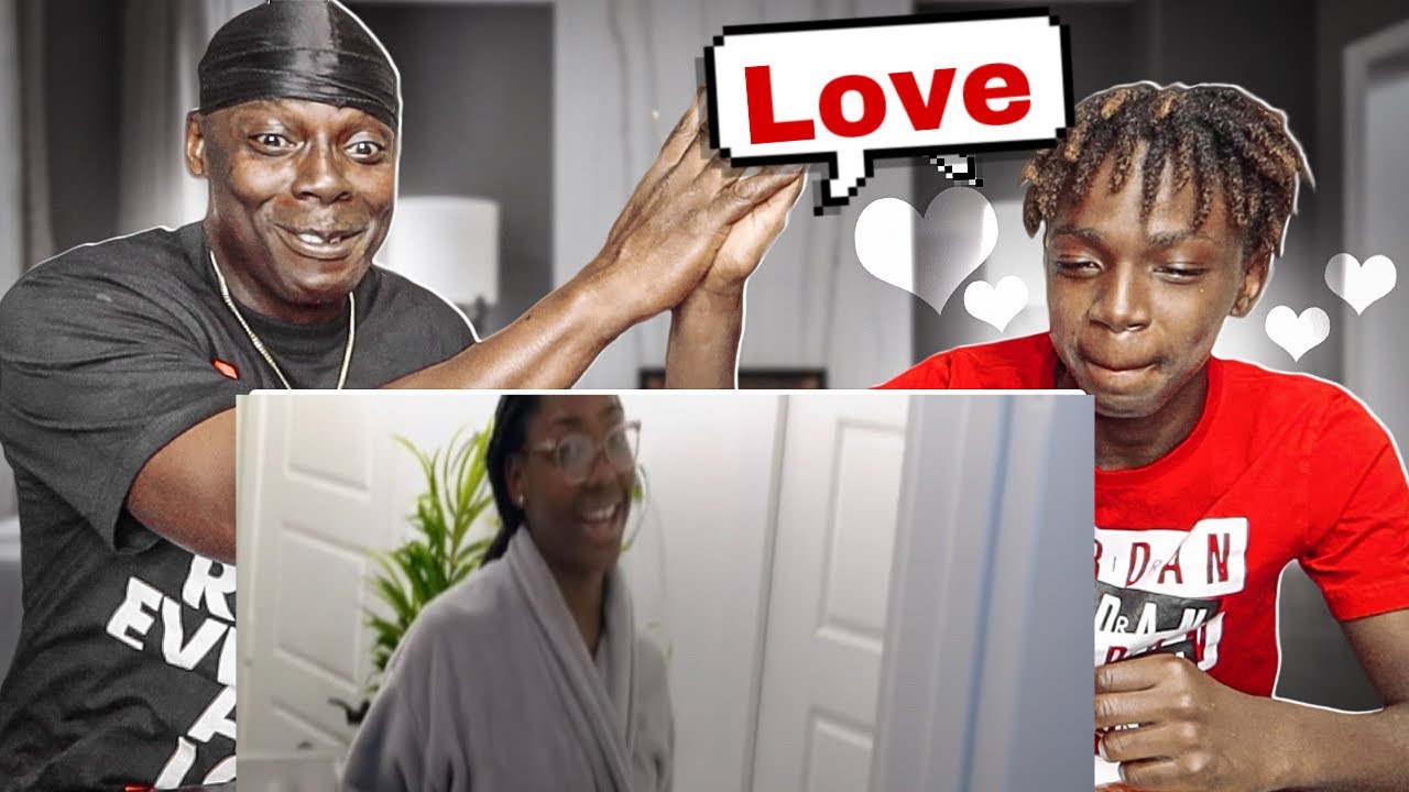 Janelle- Romeo and Juliet❤️( Official Music Video) (DARION AND DAD REACTS WITH THE CRYER FAMILY)