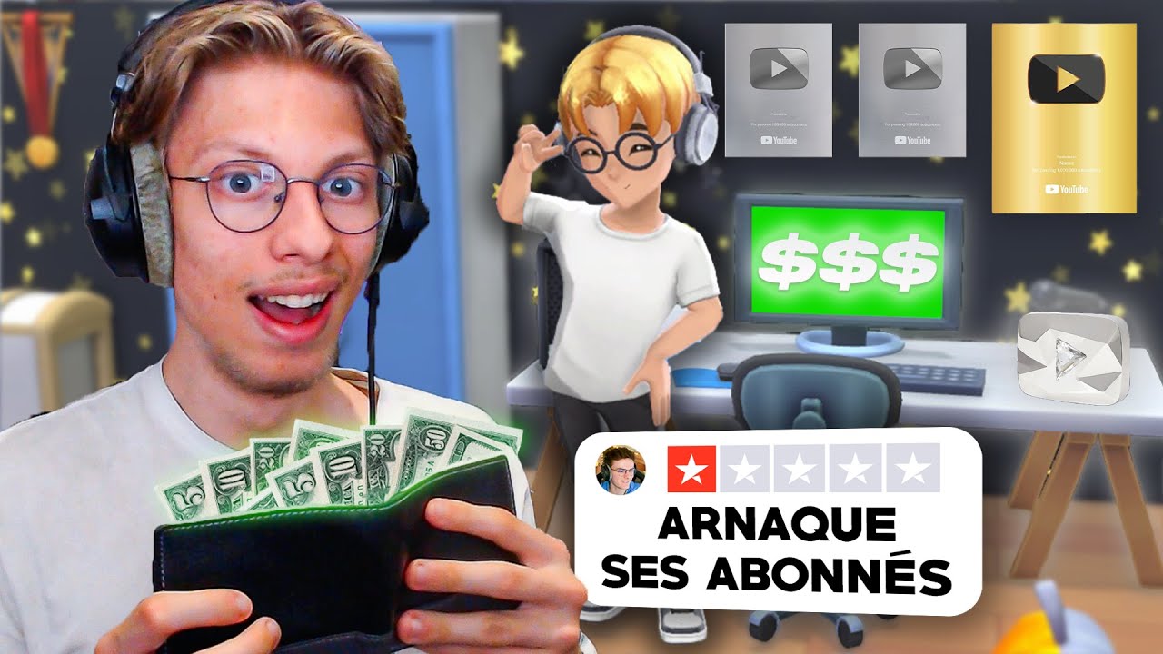 Je suis devenu le PIRE Youtubeur de Tous les Temps... (Youtubers Life 2)
