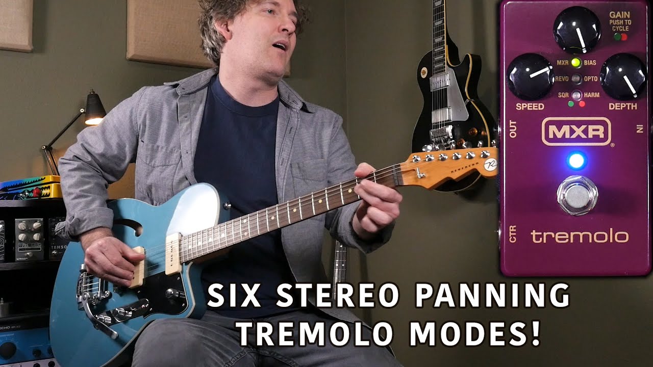 MXR Tremolo - Stereo Panning, Multi-Mode Pedal