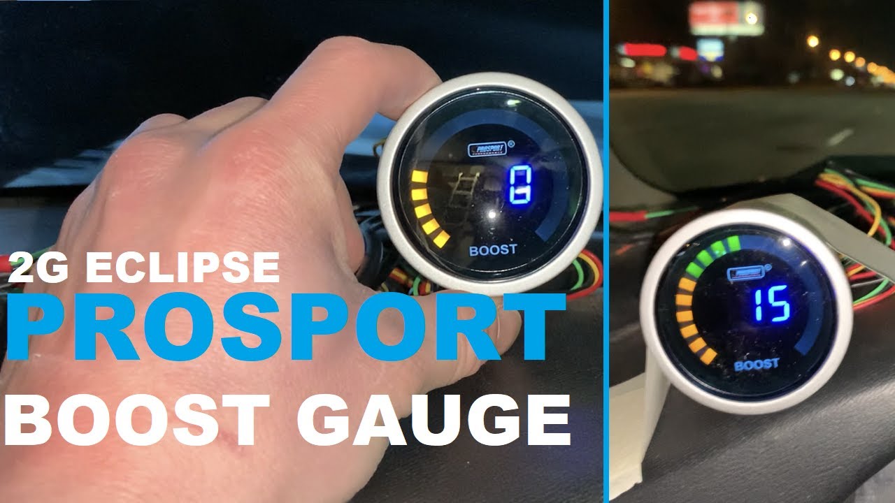 ProSport Boost Gauge Install on my 2G