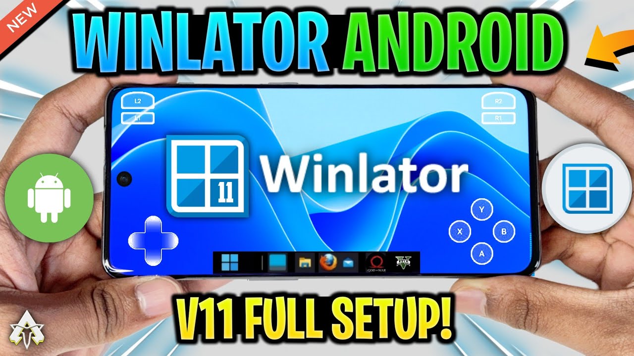 НОВЫЙ 🔥 WINLATOR ANDROID V11 - НАСТРОЙКА/ЧТО НОВОГО?/ГЕЙМПЛЕЙ | ЛУЧШИЙ ЭМУЛЯТОР WINDOWS?