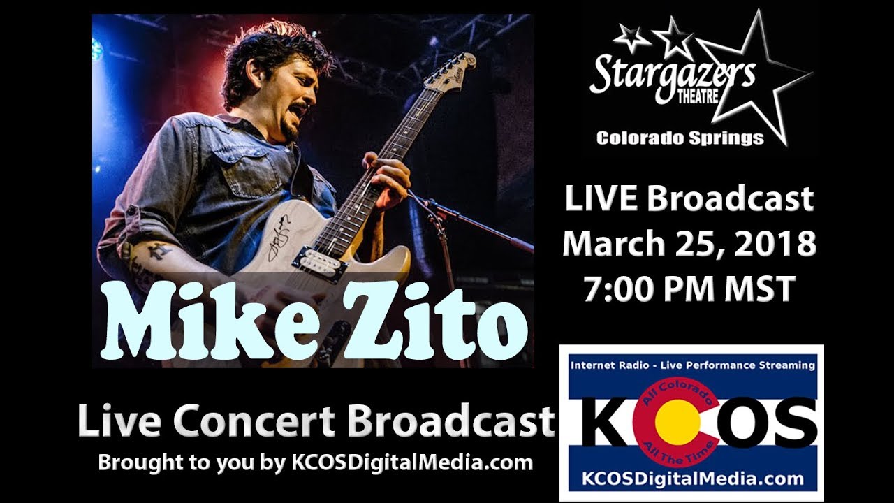 Mike Zito LIVE in concert at Stargazers Theatre