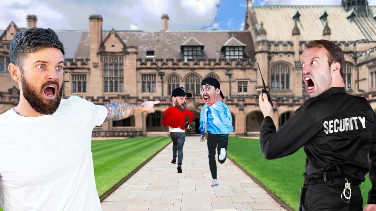 Нас преследовала охрана за исследование заброшенного университета