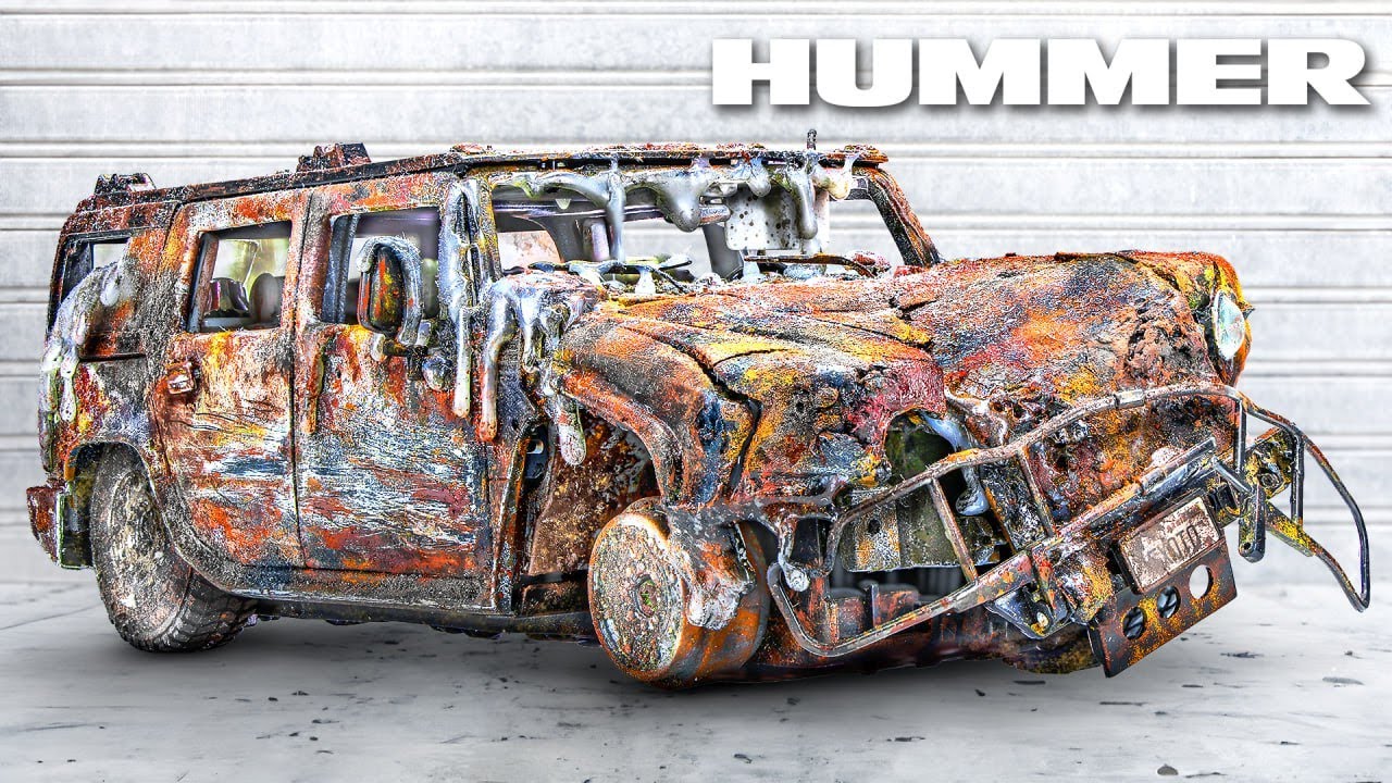 Restoration Abandoned Hummer H2 | Rusty Car Customization