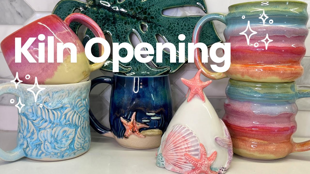 Kiln Opening full of COLOR! ✨🩷❤️🧡💛💚🩵💙💜✨
