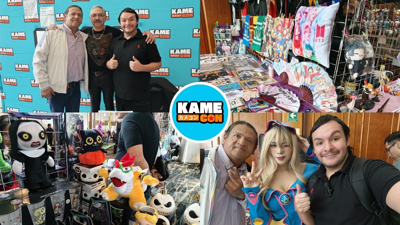 ¡VISITA A LA PRIMERA EDICIÓN DE LA KAME-CON! - COLECCIONABLES, ARTISTAS, COSPLAY, DOBLAJE Y MÁS!