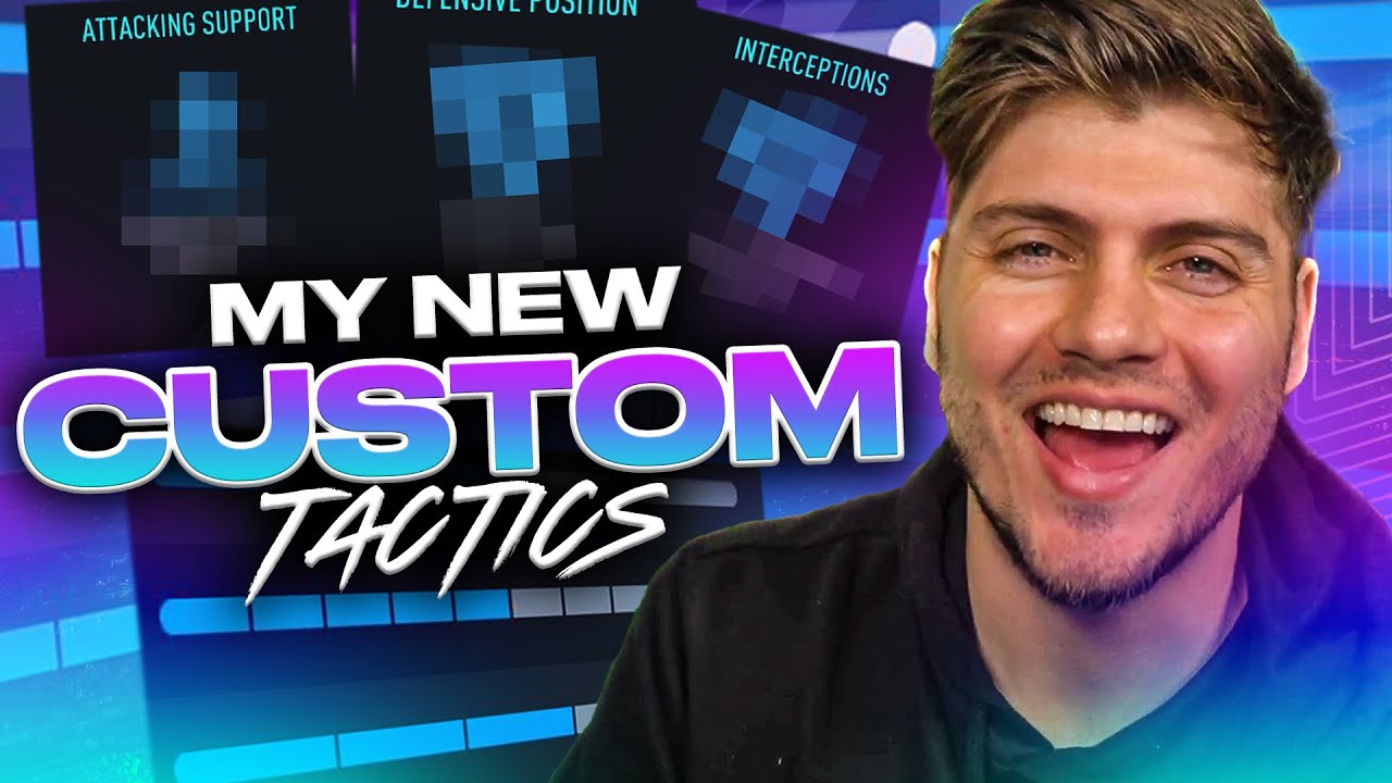 My NEW FIFA 22 META FORMATION & CUSTOM TACTICS