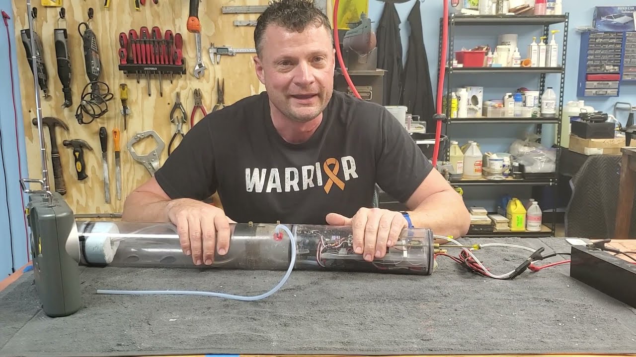 Busted Cylinder Gets New Life - Refurbished WTC for an RC Submarine