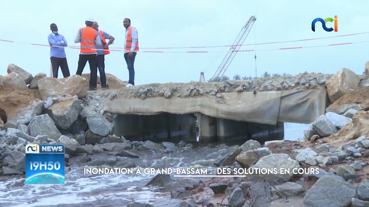 Inondation à Grand-Bassam : des solutions en cours