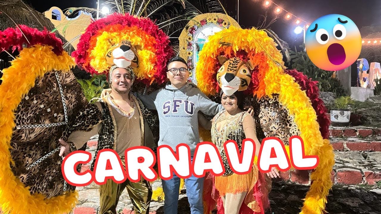 ¡ESTO SUCEDE EN EL CARNAVAL DE ESTE PUEBLO! Sacalum, Yucatán - Germán Várguez