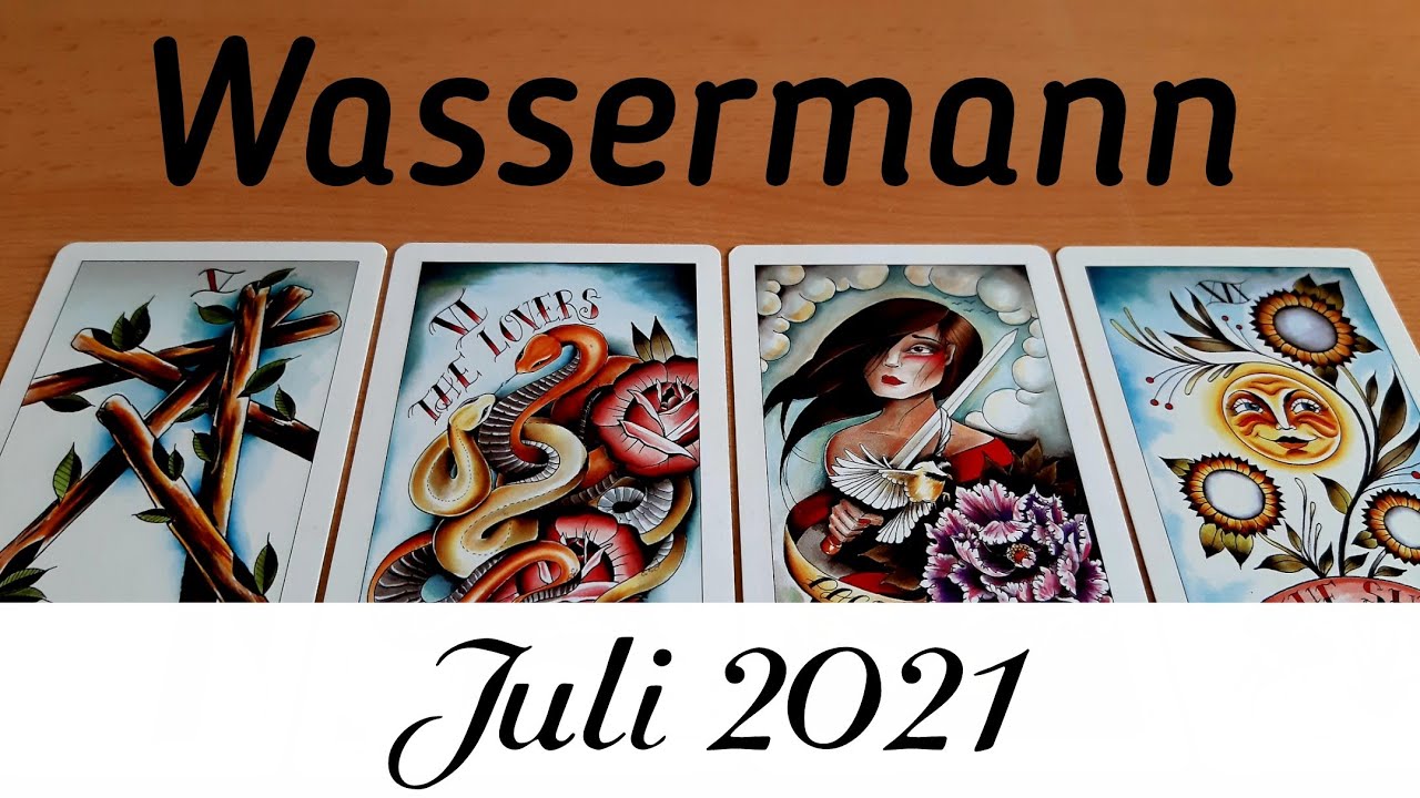 ♒WASSERMANN - Juli 2021☀️🌼Sternzeichen-Orakel | Tarot