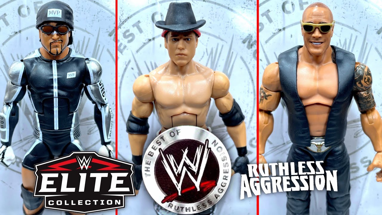 WWE RUTHLESS AGGRESSION ELITE SERIES 6 FIGURE REVIEW!