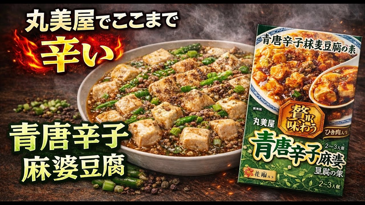 丸美屋の青唐辛子麻婆豆腐