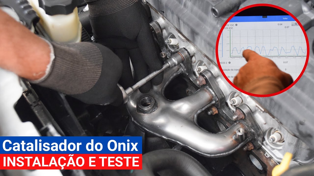 Nunca remova a colmeia! Como diagnosticar e substituir o catalisador do Chevrolet Onix? (Parte 2)