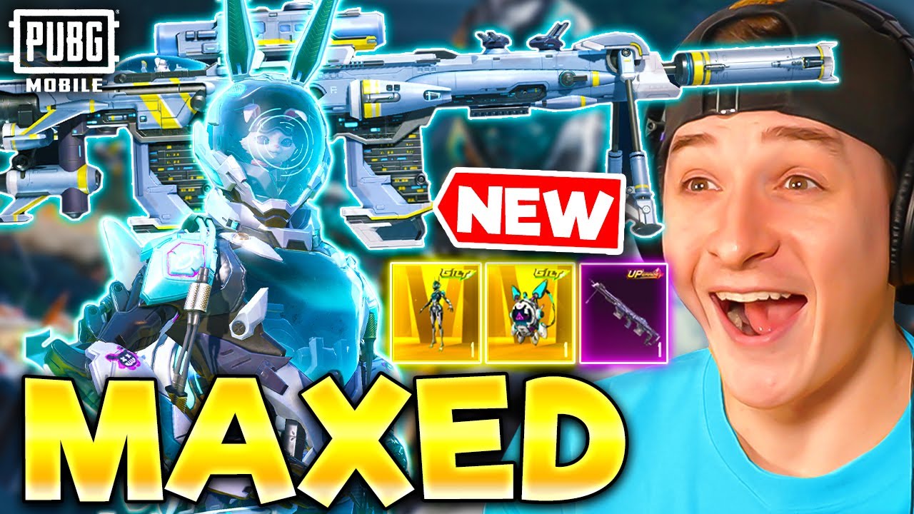 MAXED MECHA RABBIT ULTIMATE & DSR GUN! PUBG MOBILE