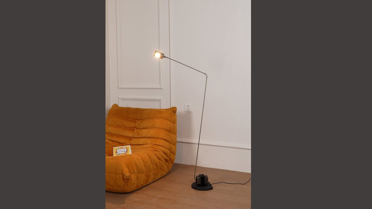 Daphine Floor Lamp  [Nickel]