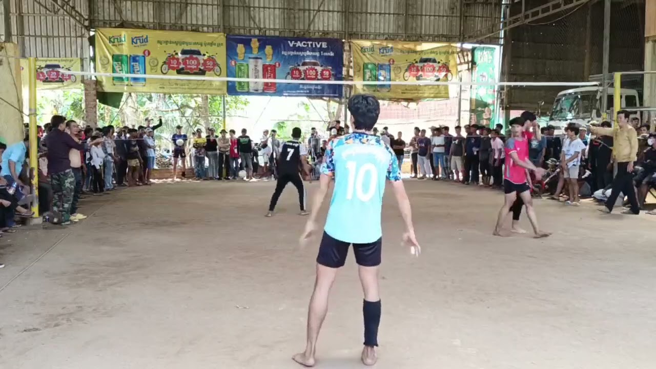 Top Volleyball  ស៊ុយ ខន វិចិត្រ បញ្ញា Vs ក្រុមអាថ៌កំបាំង កំពង់ចាម #sports#volleyball#បាល់ទះ