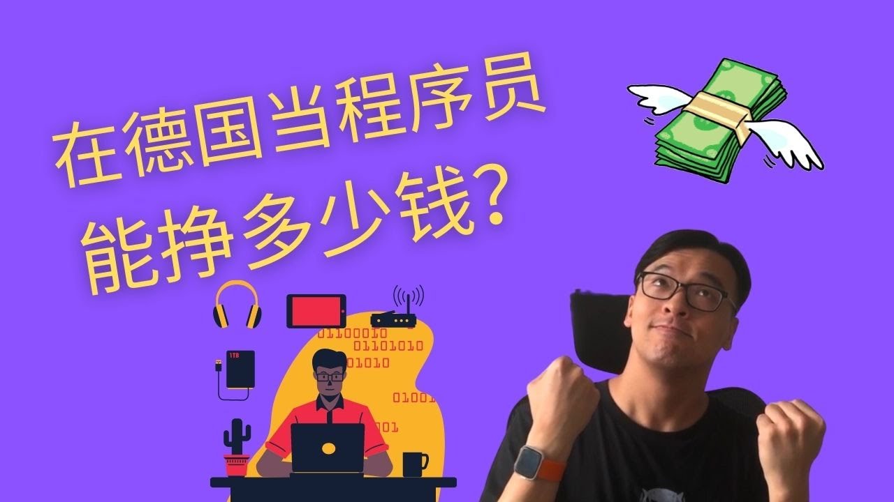 程序员薪资待遇 | 程序员在德国能挣多少钱一年 | 2022版 | FredTalk #德国程序员 #薪水 #salary  #程序员工资 #德国待遇
