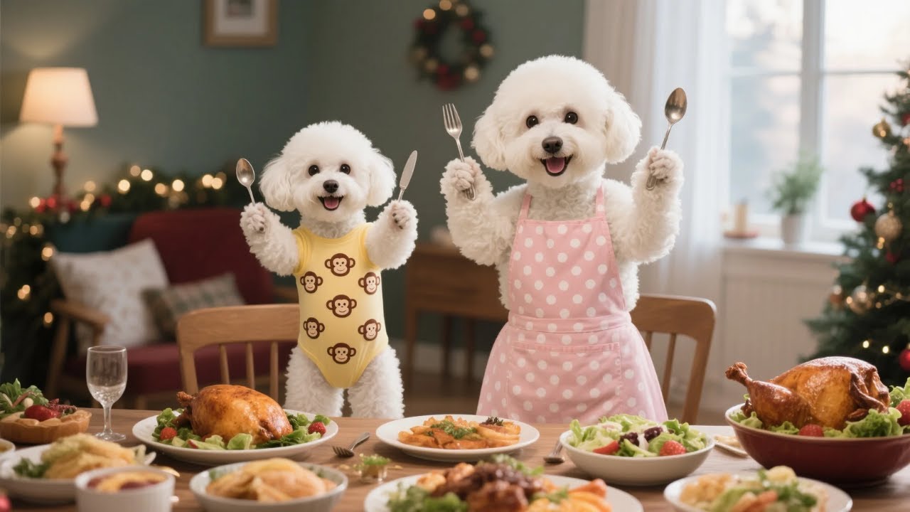 🎄🐶 Christmas Almost Went Wrong… Until Mom Dog Did This 🦃✨/compilation